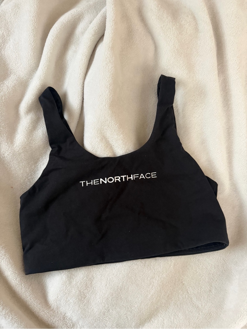 The North Face Black Logo Sports Bra